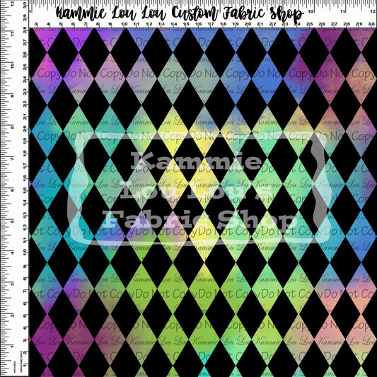 R123 Wonderland - Diamonds - Black