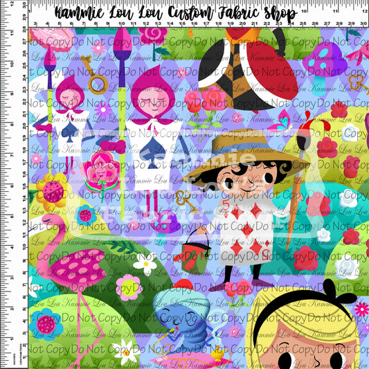 R123 Wonderland - Main Toss - Large Scale - Blue