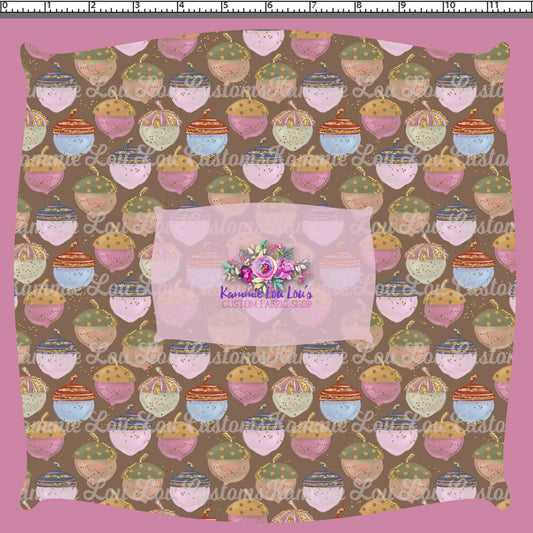 R124 Autumn Tales - Brown Acorns