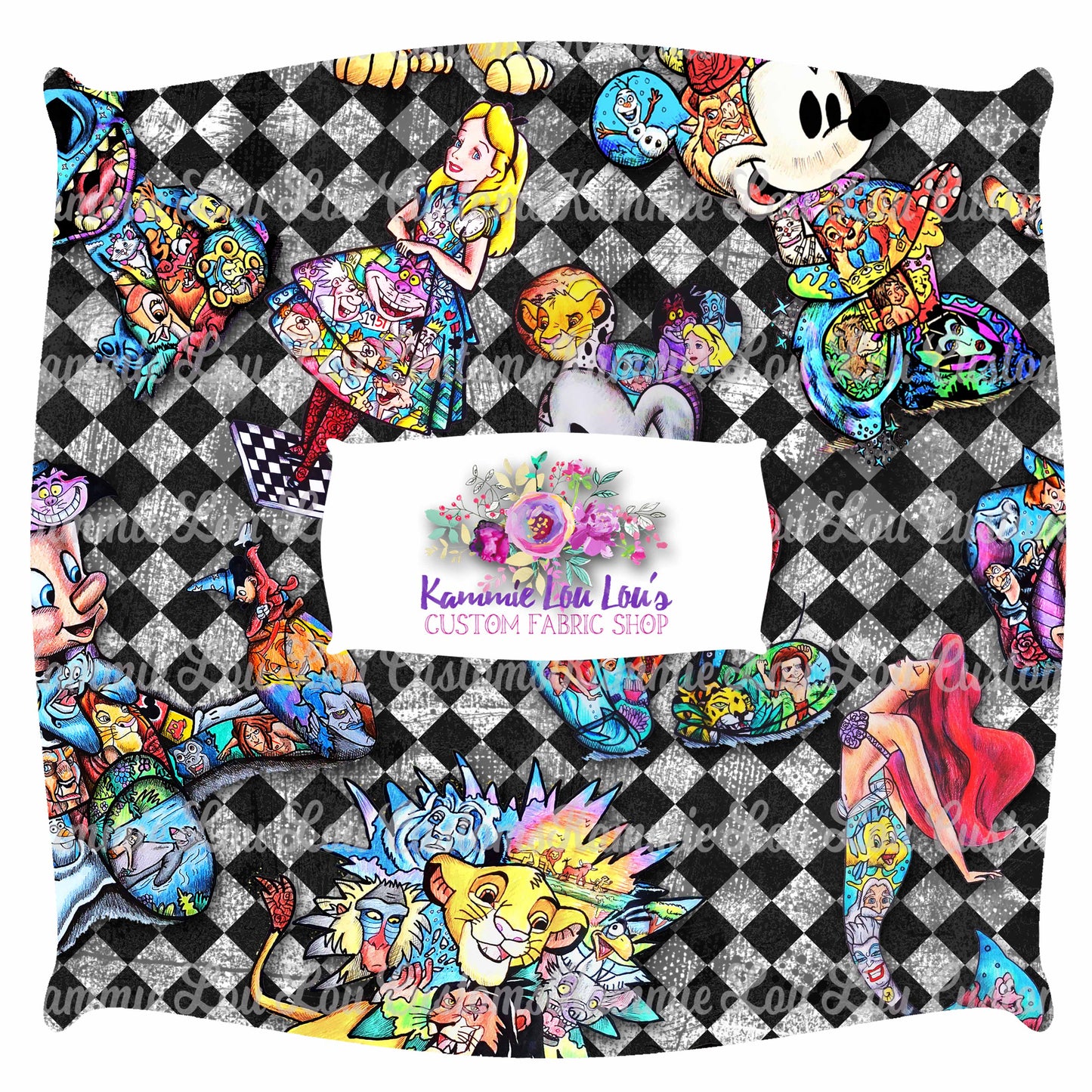 R124 Magic Art Finale - Main Character Toss - Diamond Wonderland