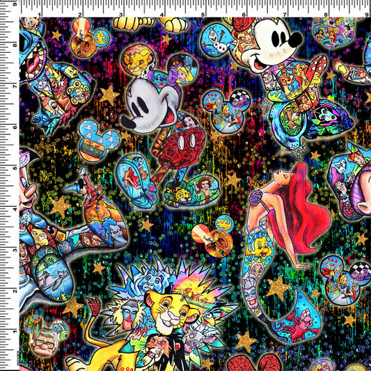 R124 Magic Art Finale - Main Character Toss - Rainbow Overload