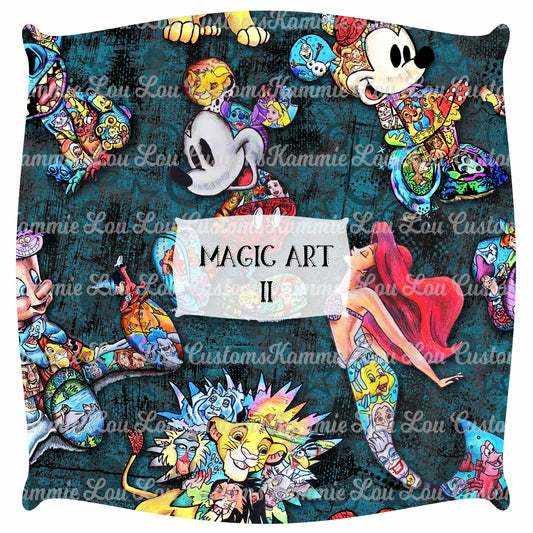 R124 Magic Art Finale - Main Character Toss - Teal