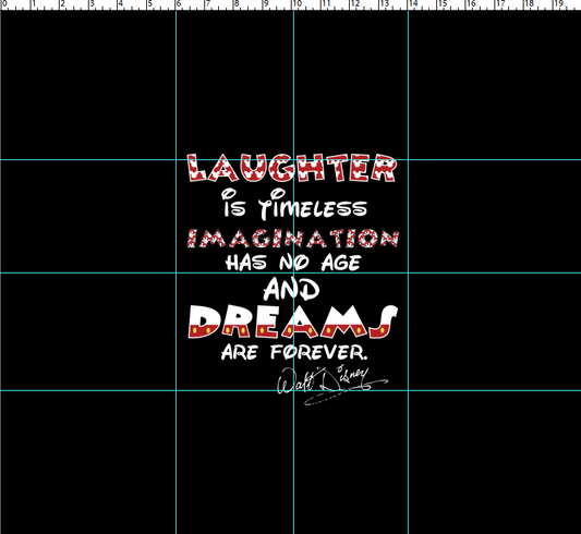 R124 Magical Escape - Classic Mouse - Laughter is Timeless Panel - CHILD