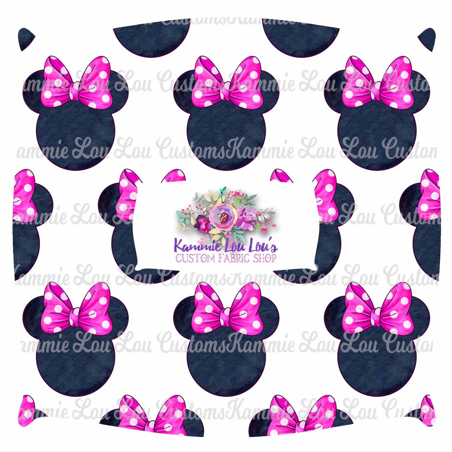 R124 Magical Escape - Classic Mouse - MINI HEADS PINK