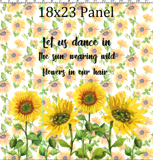 R124 Wildflowers - PANEL - CHILD - DANCE