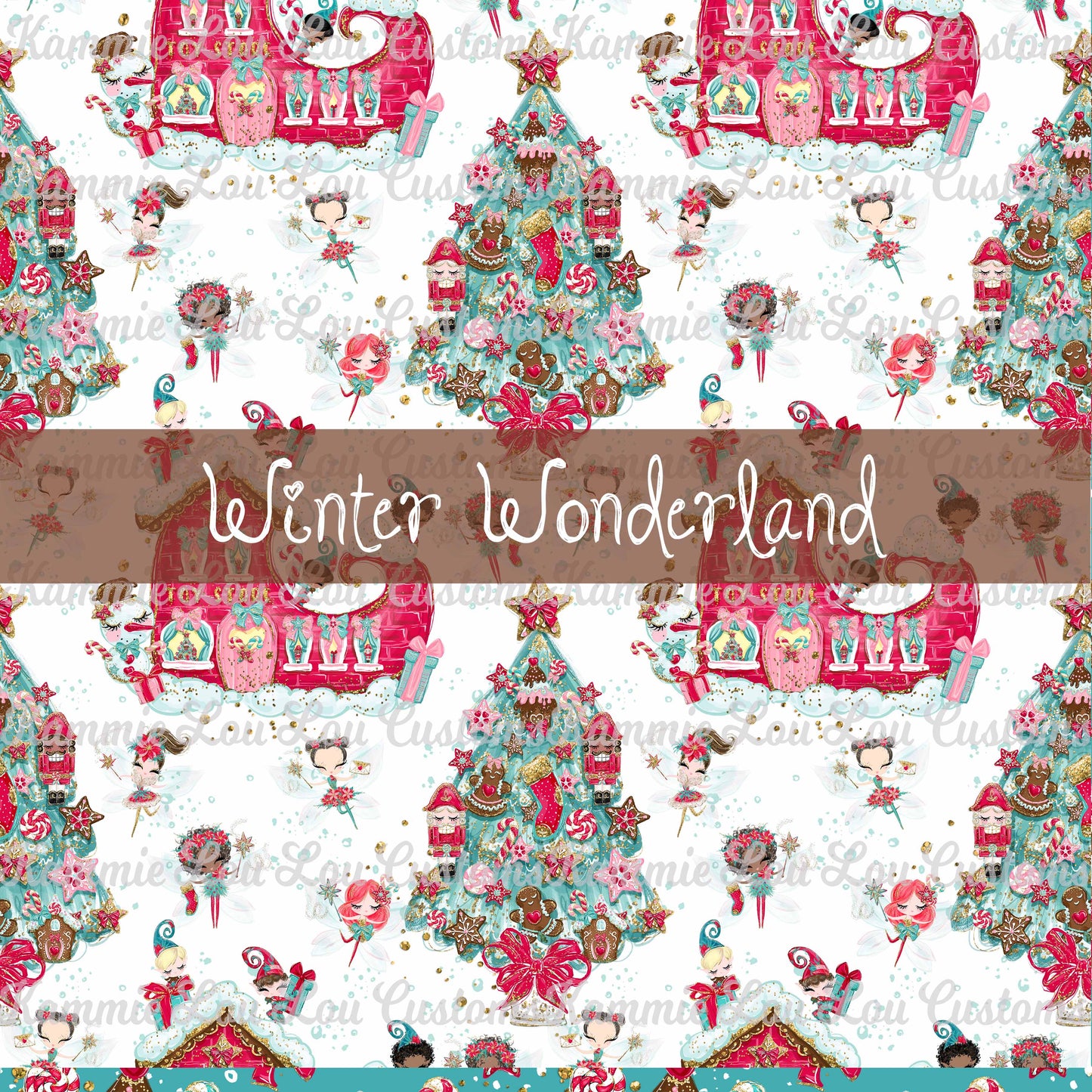 R124 Winter Wonderland - Tinseltown - White
