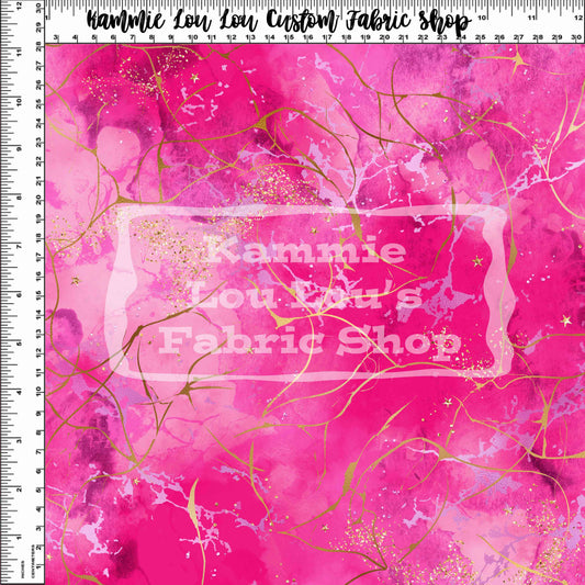 Endless Essentials: Marbles - Bright Pink