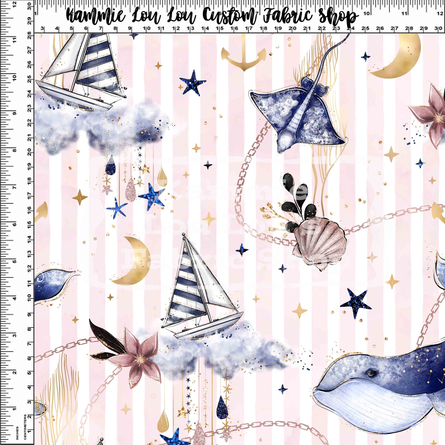 R125 Starry Seas - Pink Stripe Toss