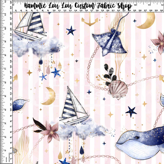 R125 Starry Seas - Pink Stripe Toss