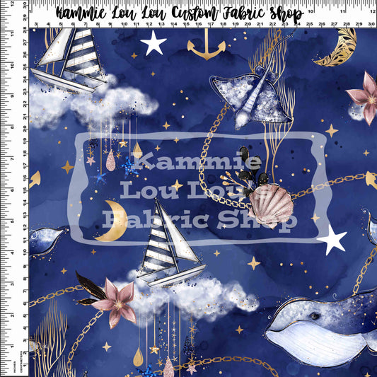 R125 Starry Seas -Sea Toss Deep Blue
