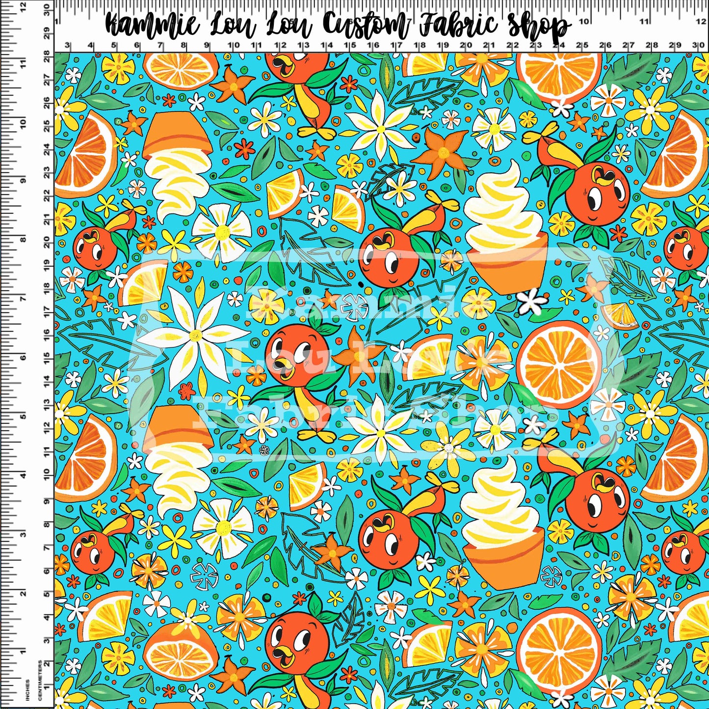 R125 : Tiki Bird - Main Design - Aqua