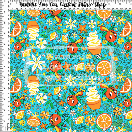 R125 : Tiki Bird - Main Design - Aqua