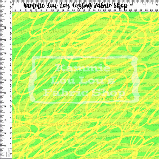 R127 Super Super M - Scribbles - Lime
