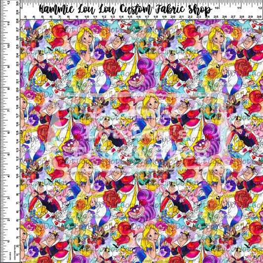 R74 Curiouser & Curiouser - Main Pattern - Tiny Scale