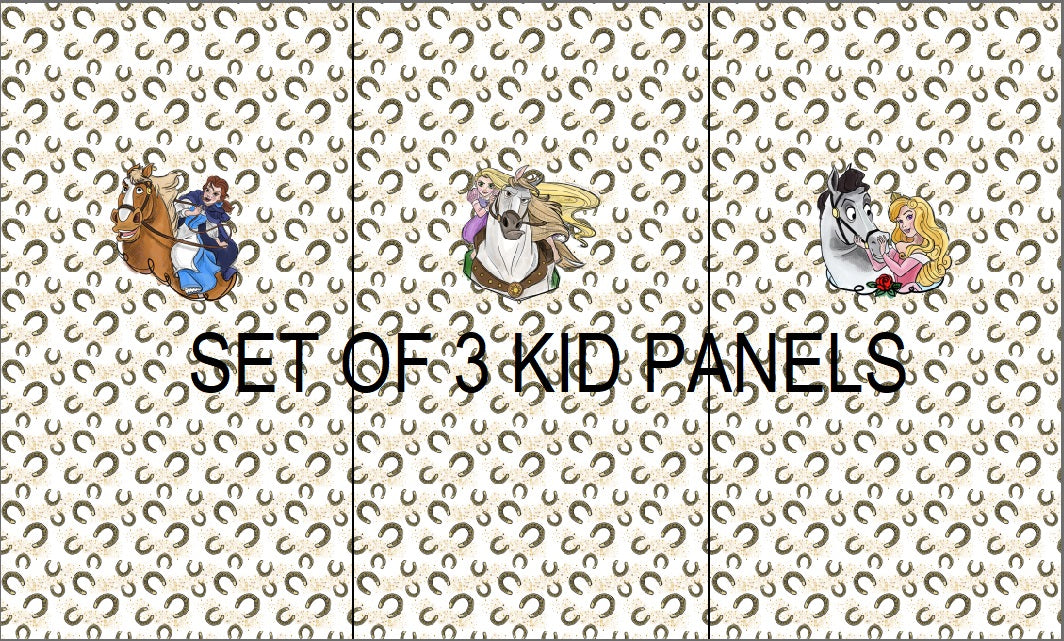 Just a Girl and Her Horse - Set of 3 Panel Rapport