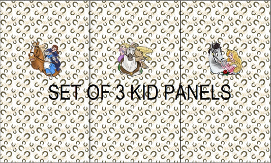 Just a Girl and Her Horse - Set of 3 Panel Rapport