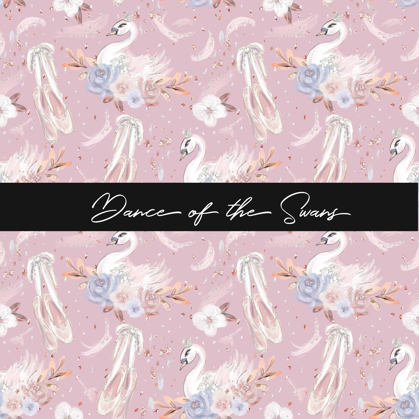 Round 108 Tiny Dancer - Swan Toss - PINK