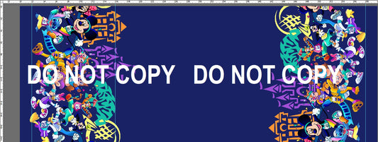 Special Pre-order Run for the Castle - Marathon - Cheers to 30 Years - Double Border - Characters - Navy