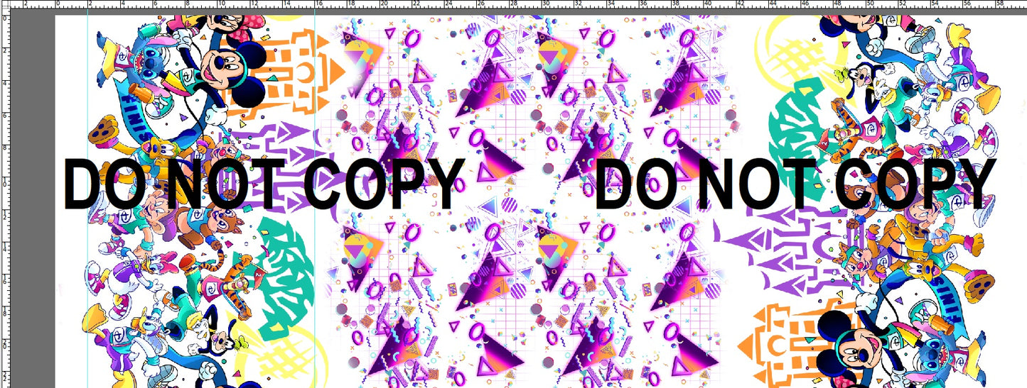 Special Pre-order Run for the Castle - Marathon - Cheers to 30 Years - Double Border - Characters - White