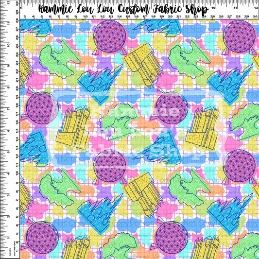 Special Pre-order Run for the Castle - RunD Coord #2 - Retro Silhouettes