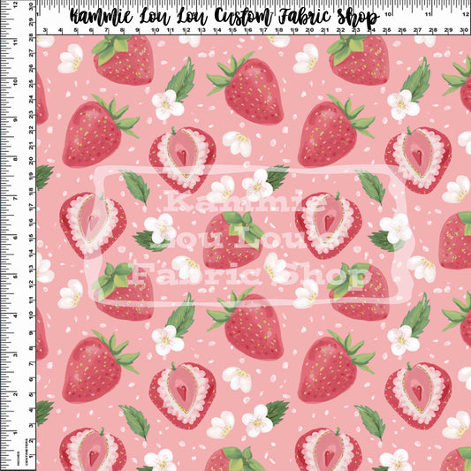 Sweet Strawberry Fields - Sliced Strawberries