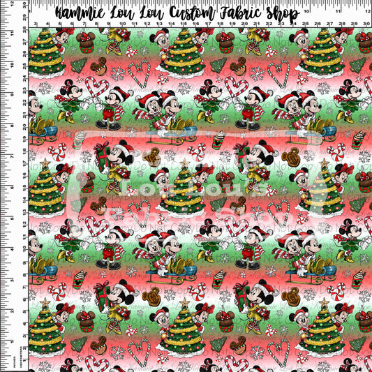 A MOUSE CAROL - Ombre Toss - Tiny Scale