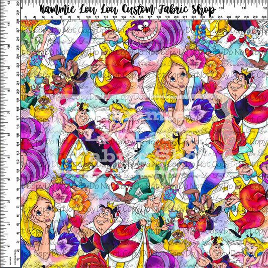 R74 Curiouser & Curiouser - Main Pattern