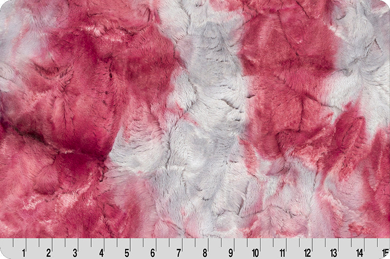 Endless Essentials: Minky Basics - Cuddle® Sorbet Red Plum