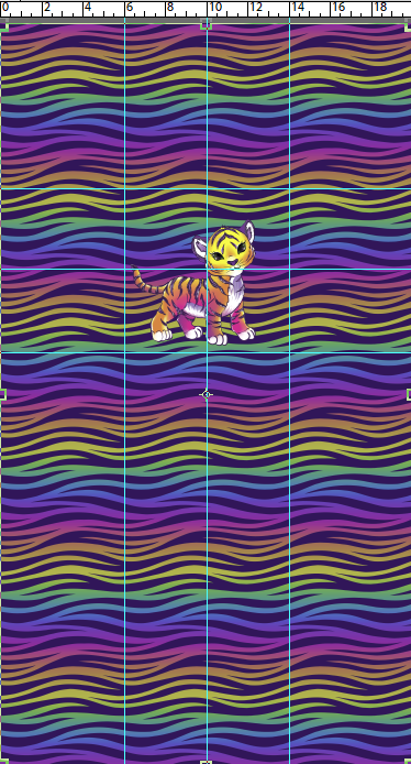 R107 Rainbow Friends - Tiger - PANEL - CHILD