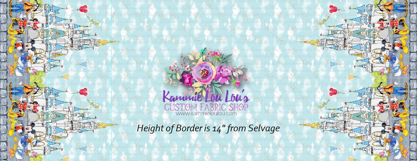 R124 : Magical Escape - Fab 5 Character Border